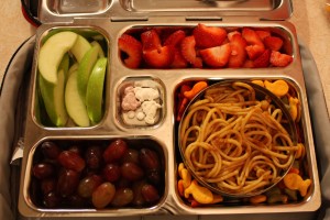 Spaghetti, Sliced Apples and More