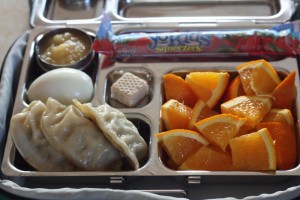 Yo Kids, Potstickers and Orange Slices