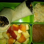 Bean Burrito, Diced Apples and More